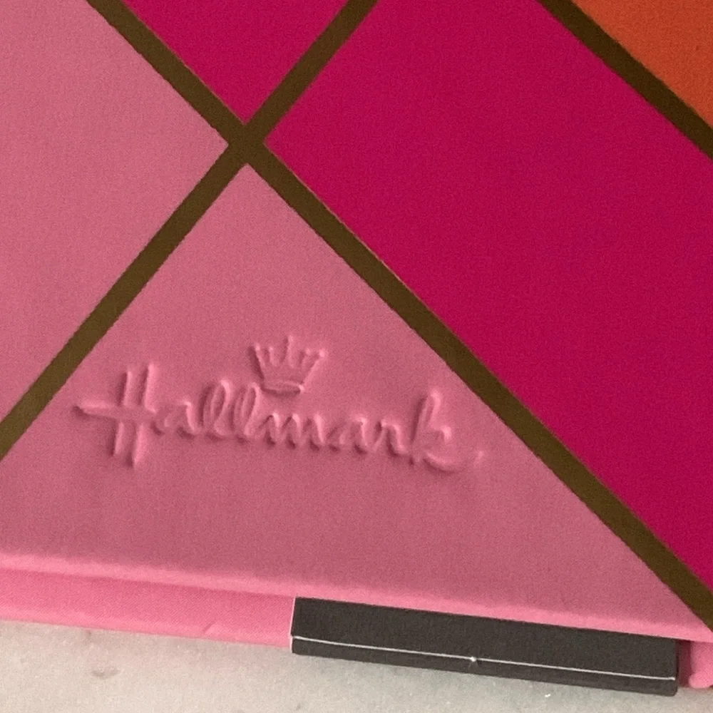 Hallmark Pink and Coral Spiral Notebook